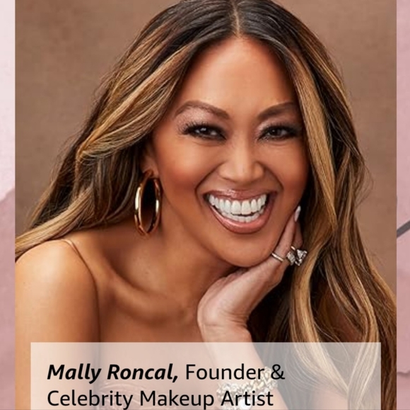 🌺SALE Mally Positive Radiance Skin Perfecting Face Highliter Pearlicious Pink - Picture 6 of 6